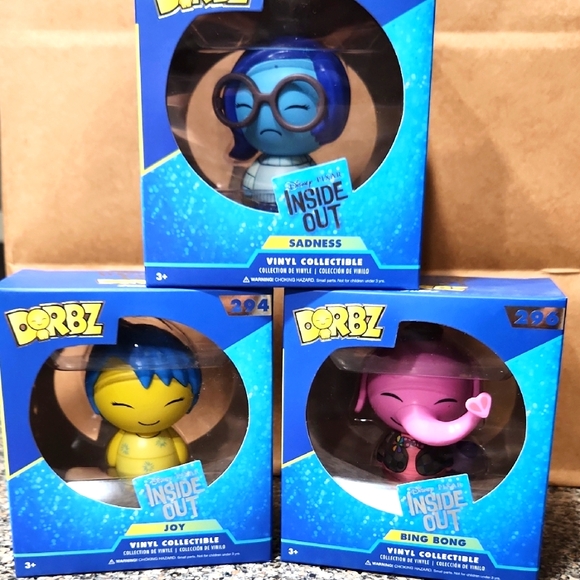 Funko Other - Funko Disney Inside Out Vinyl Dorbz Set